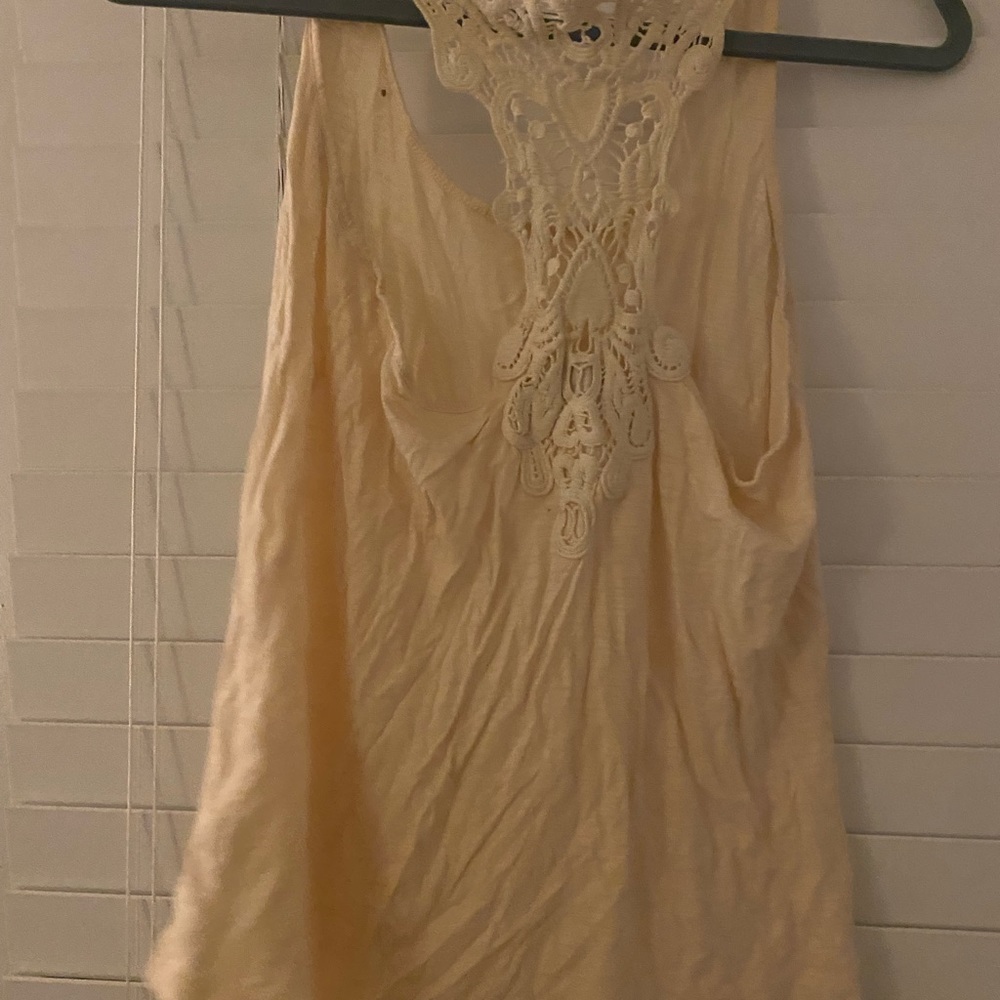 Express Racerback Lace Tank - Picture 2 of 3